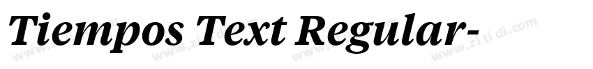 Tiempos Text Regular字体转换 Tiempos Text Regular字体转换